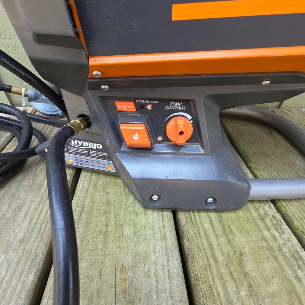 RIDGID Brushless 18V Hybrid Forced Air Propane Portable Heater R860424B
